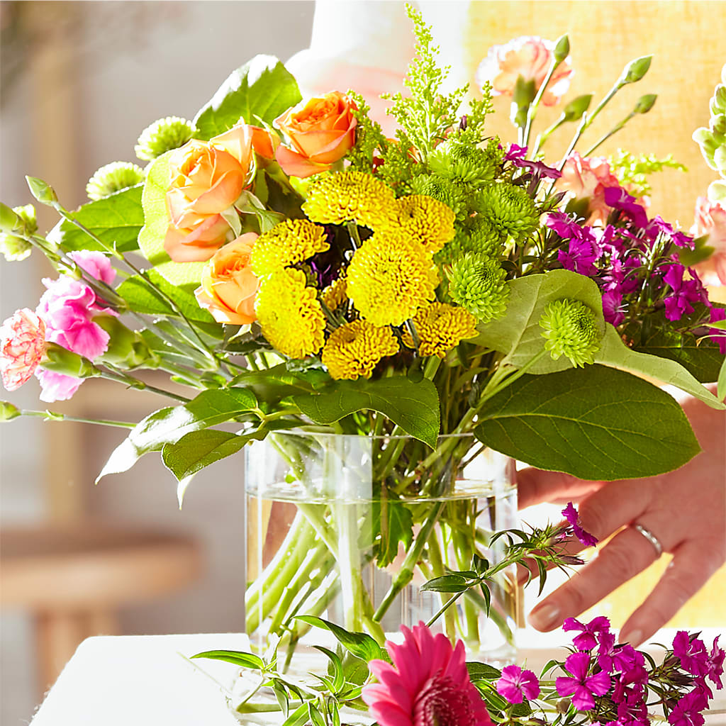 Bold & Bright – A Florist Original – Naugatuck Florist, Naugatuck CT