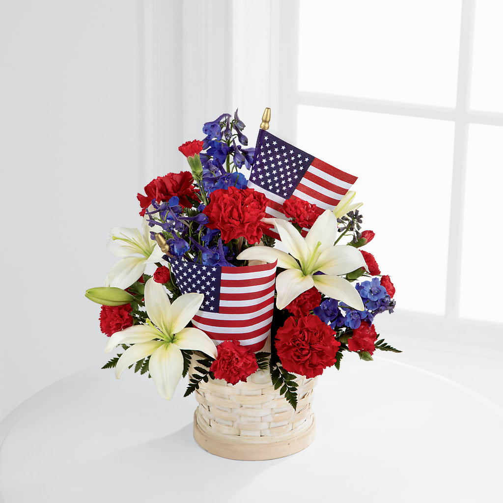 American Glory Bouquet – Naugatuck Florist, Naugatuck CT