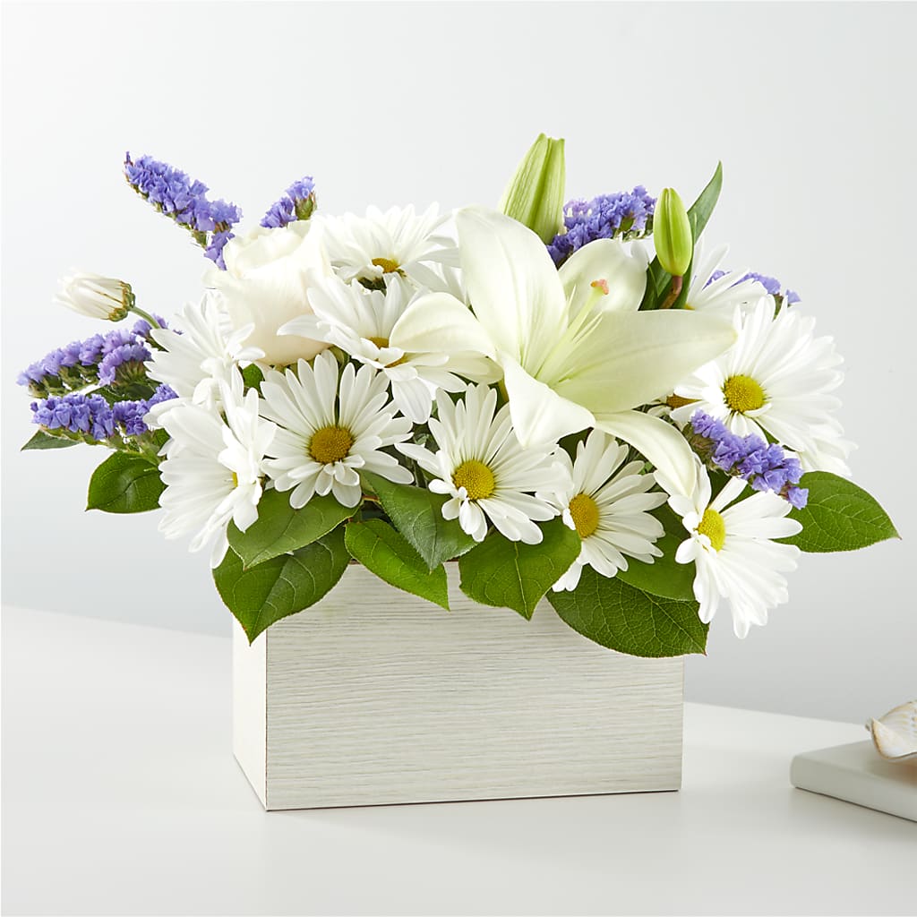 Beyond Blue Box Bouquet – Naugatuck Florist, Naugatuck CT
