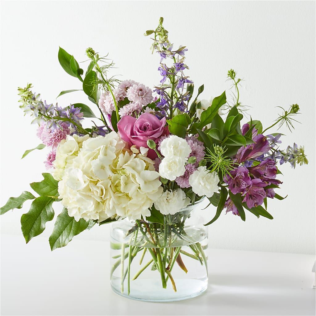 Violet Caress Bouquet – Naugatuck Florist, Naugatuck CT