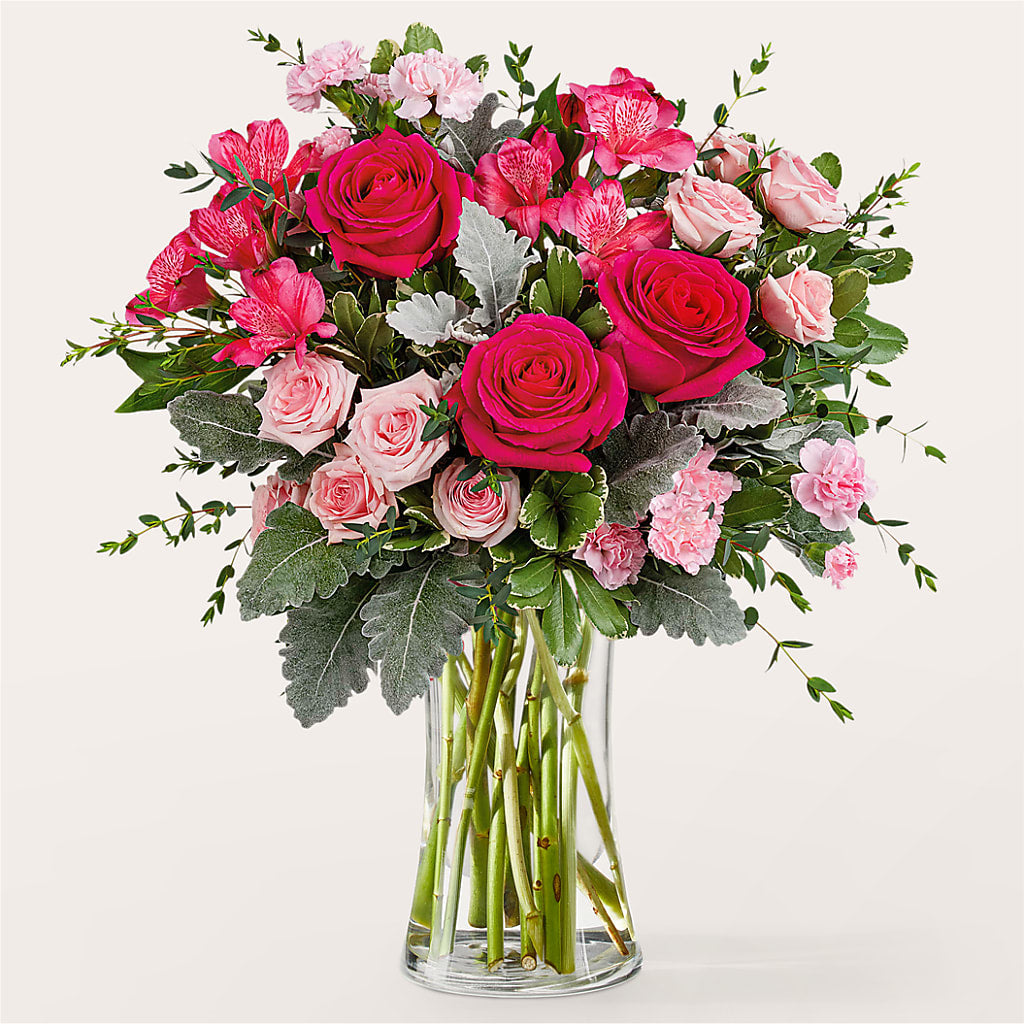 Tickled Pink Bouquet – Naugatuck Florist, Naugatuck CT