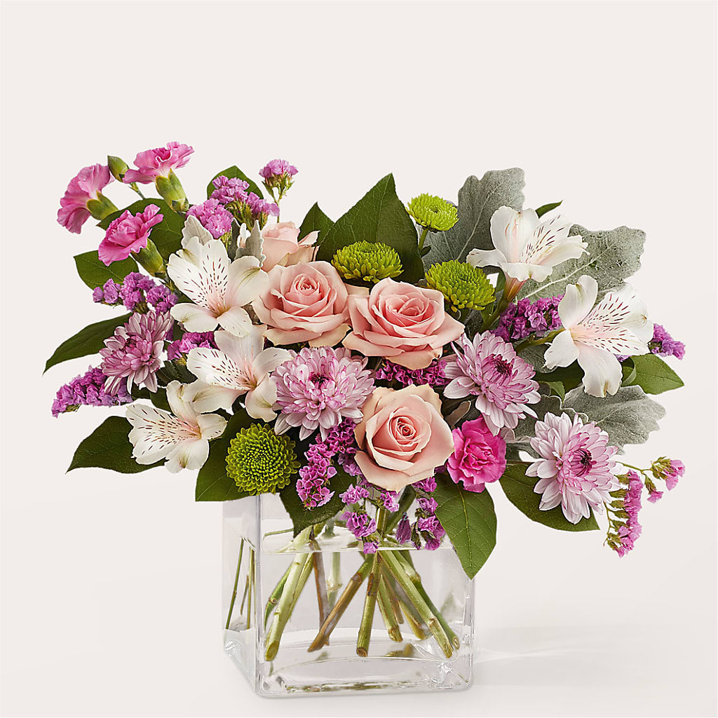 Pink Suede Bouquet – Naugatuck Florist, Naugatuck CT