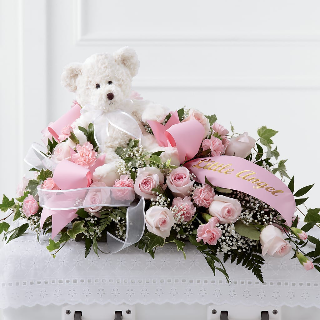 Touch of Sympathy Casket Spray – Naugatuck Florist, Naugatuck CT