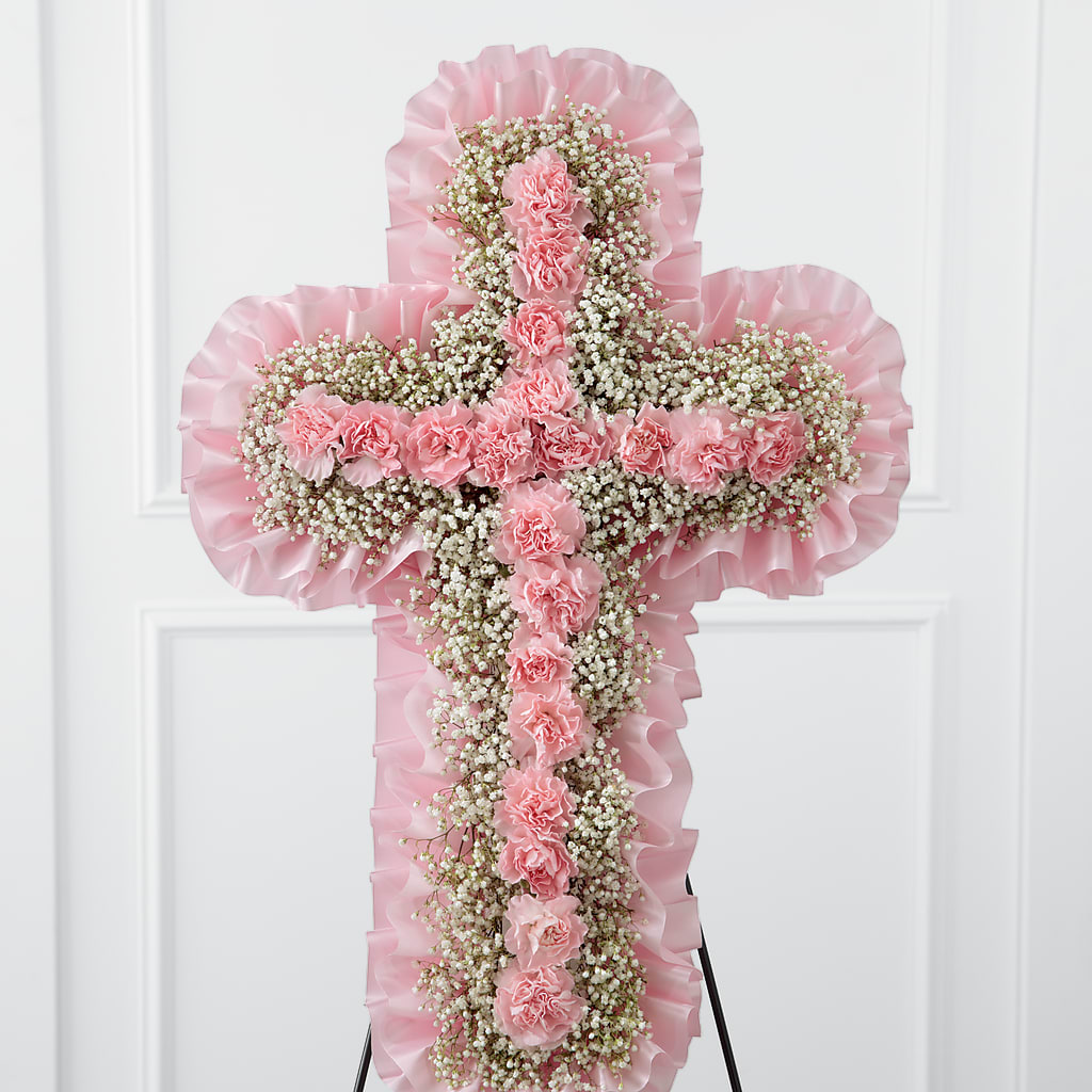 Angel's Cross Easel – Naugatuck Florist, Naugatuck CT