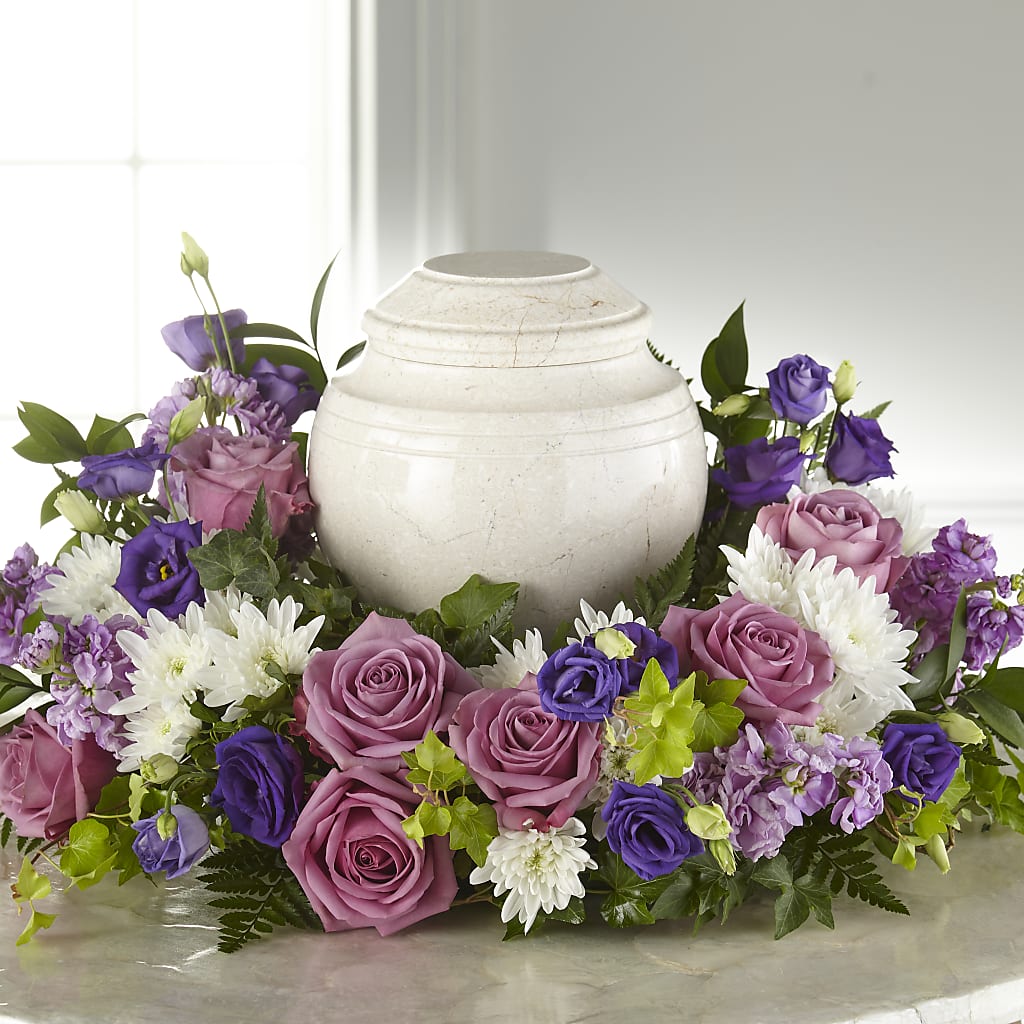 Blooming Sympathy Cremation Adornment – Naugatuck Florist, Naugatuck CT