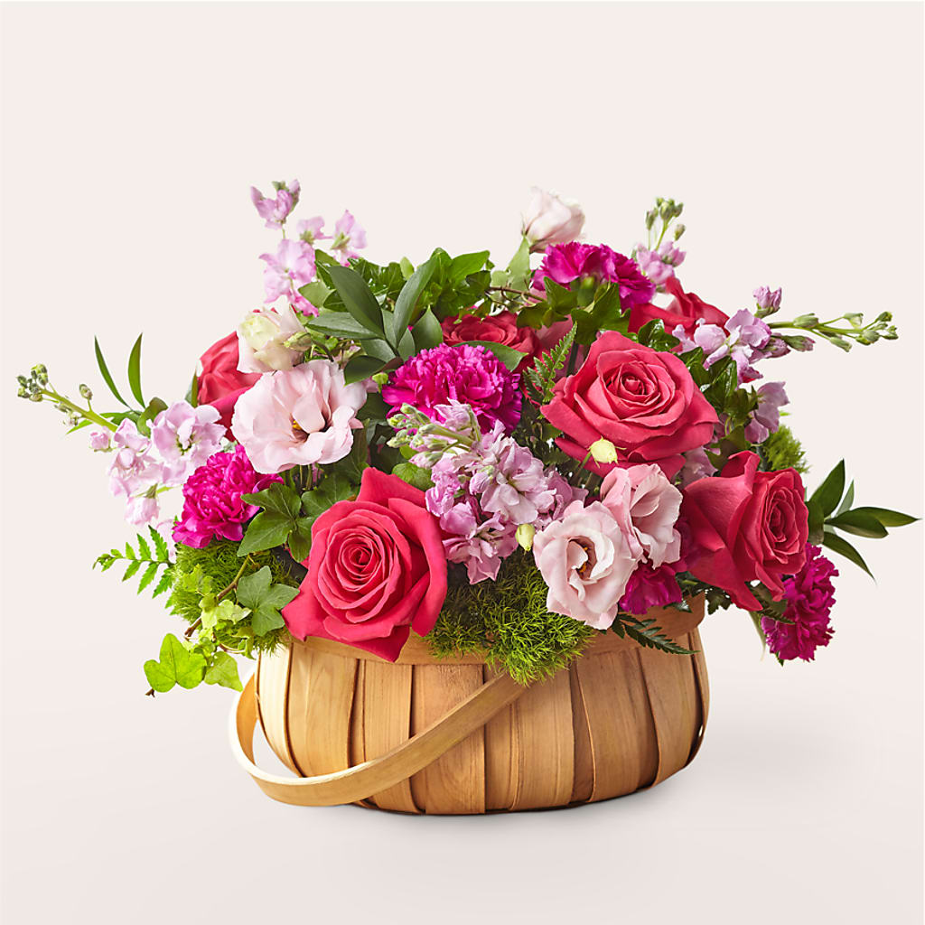 Radiance in Bloom Basket – Naugatuck Florist, Naugatuck CT