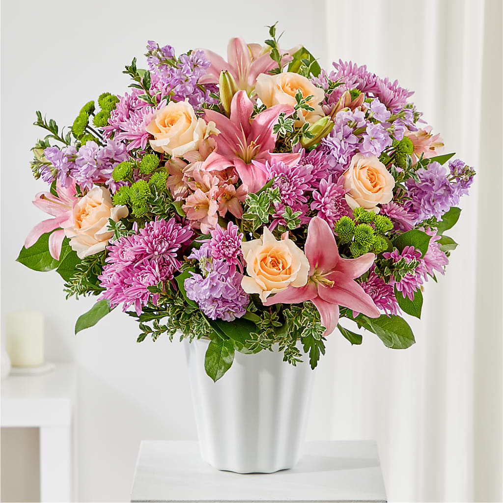 Supportive Embrace Tabletop Basket – Naugatuck Florist, Naugatuck CT