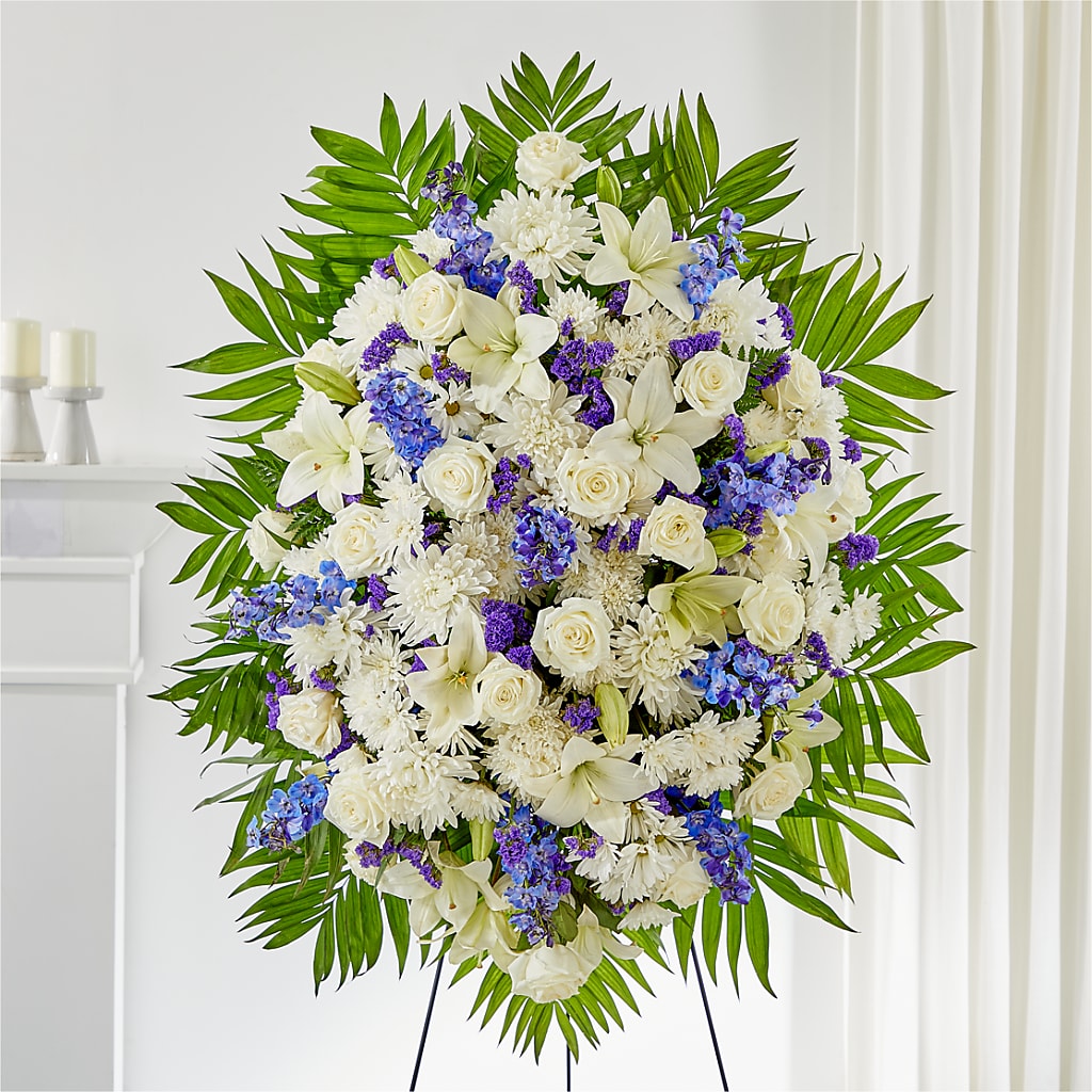 At Rest Standing Spray – Naugatuck Florist, Naugatuck CT