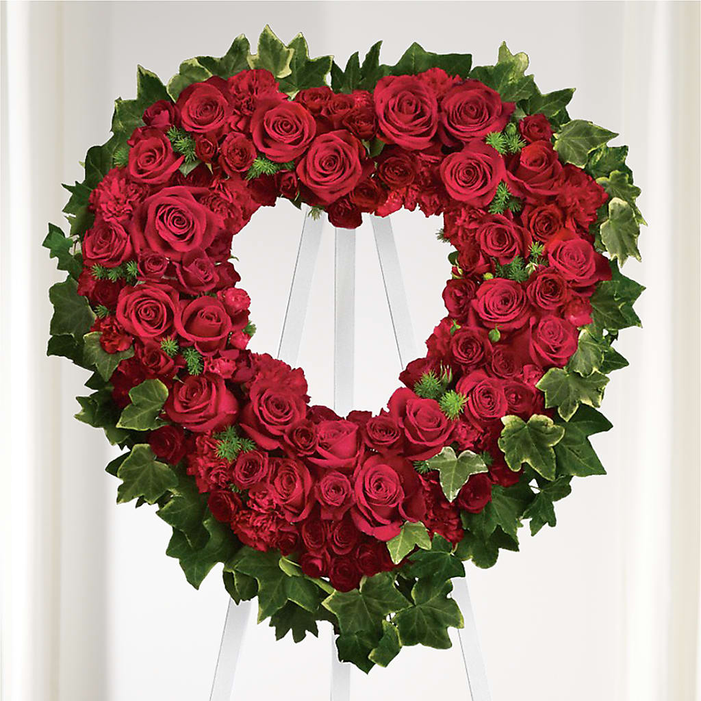Wholehearted Standing Spray – Naugatuck Florist, Naugatuck CT