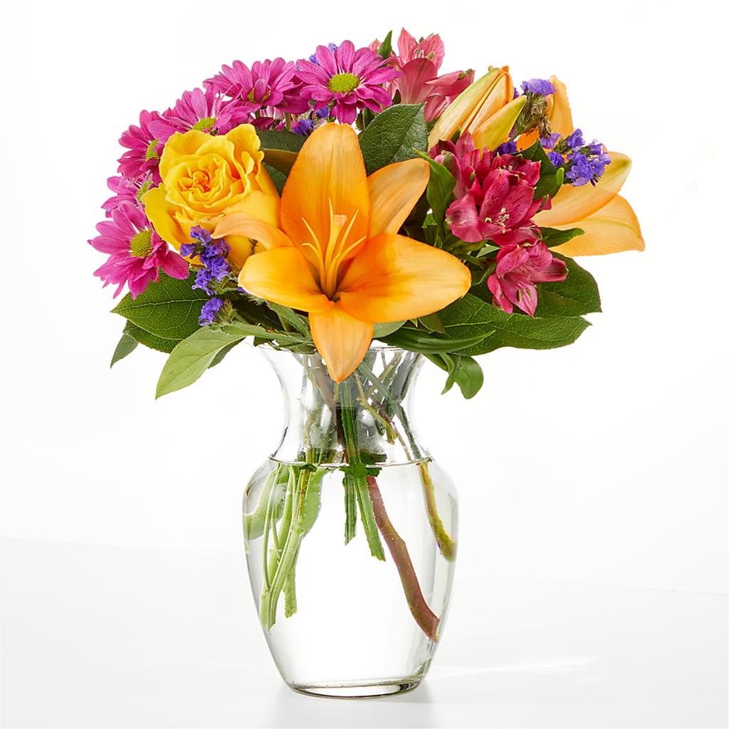 Colorful Visions Bouquet – Naugatuck Florist, Naugatuck CT