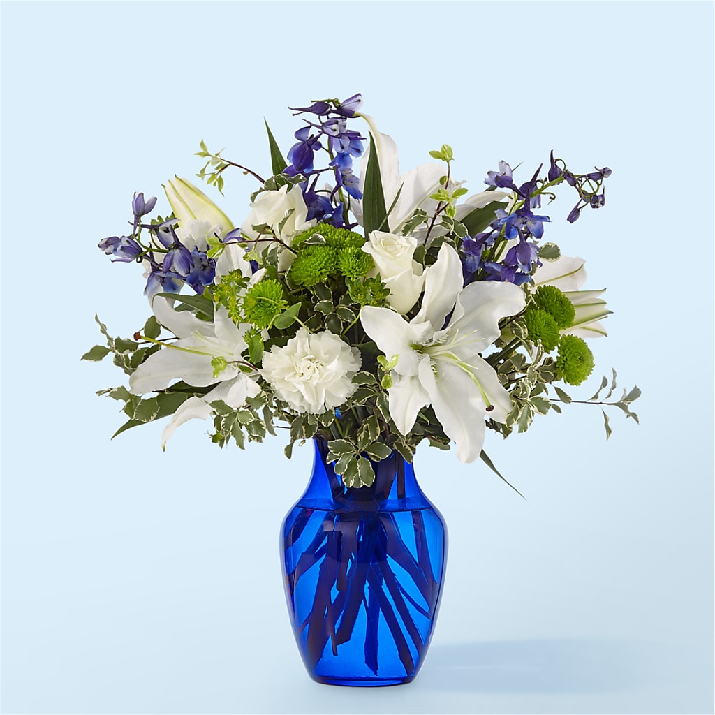 Santorini Bouquet – Naugatuck Florist, Naugatuck CT