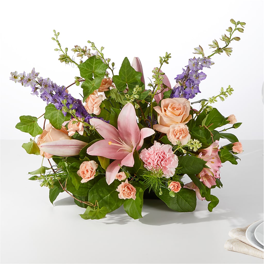 Blossom Time Centerpiece – Naugatuck Florist, Naugatuck CT