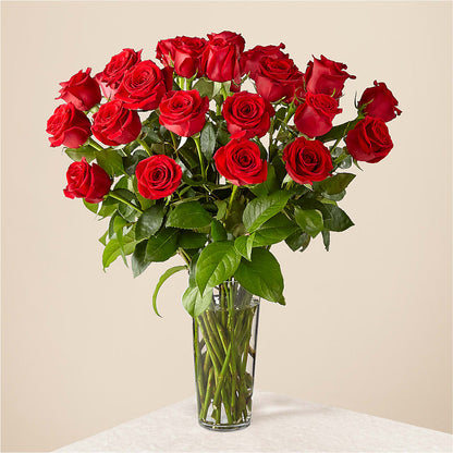 Long Stem Red Rose Bouquet