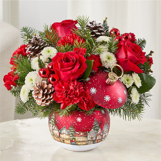 Christmas Carols Ornament –  Naugatuck Florist, Naugatuck CT