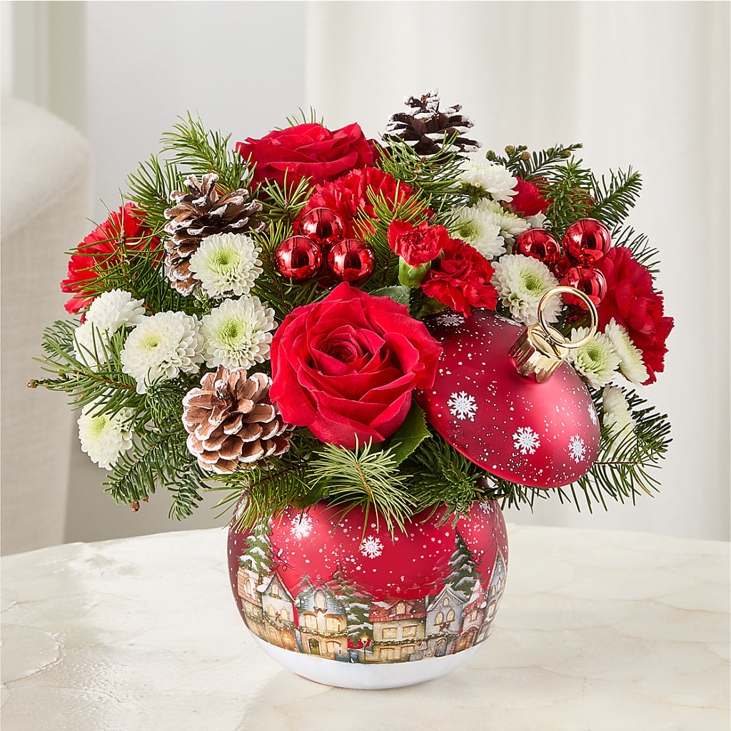 Christmas Carols Ornament –  Naugatuck Florist, Naugatuck CT