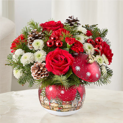 Christmas Carols Ornament –  Naugatuck Florist, Naugatuck CT