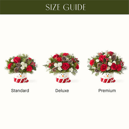 Jolly Snowman Bouquet –  Naugatuck Florist, Naugatuck CT