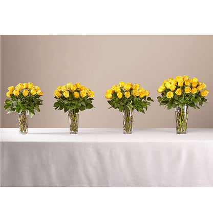 Long Stem Yellow Rose Bouquet –  Naugatuck Florist, Naugatuck CT