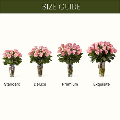 Long Stem Pink Rose Bouquet –  Naugatuck Florist, Naugatuck CT