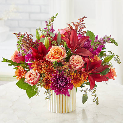 Burgundy Landscape Bouquet –  Naugatuck Florist, Naugatuck CT