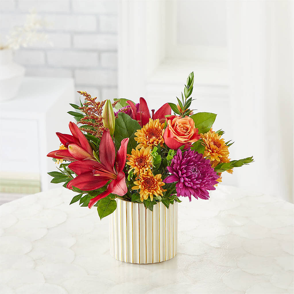 Burgundy Landscape Bouquet –  Naugatuck Florist, Naugatuck CT
