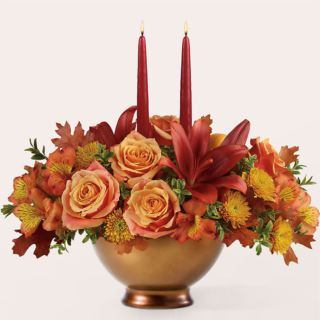 Harvest Table Centerpiece –  Naugatuck Florist, Naugatuck CT
