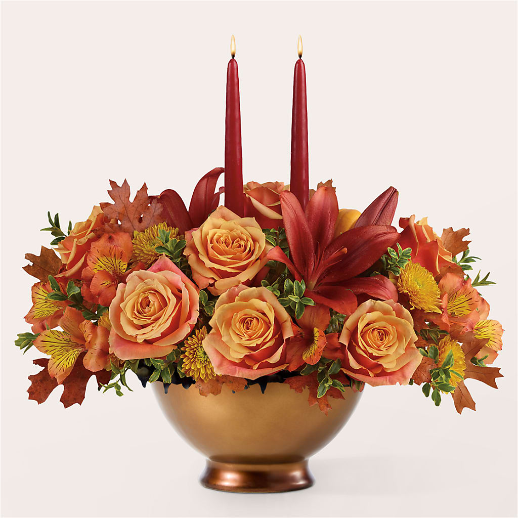 Harvest Table Centerpiece –  Naugatuck Florist, Naugatuck CT