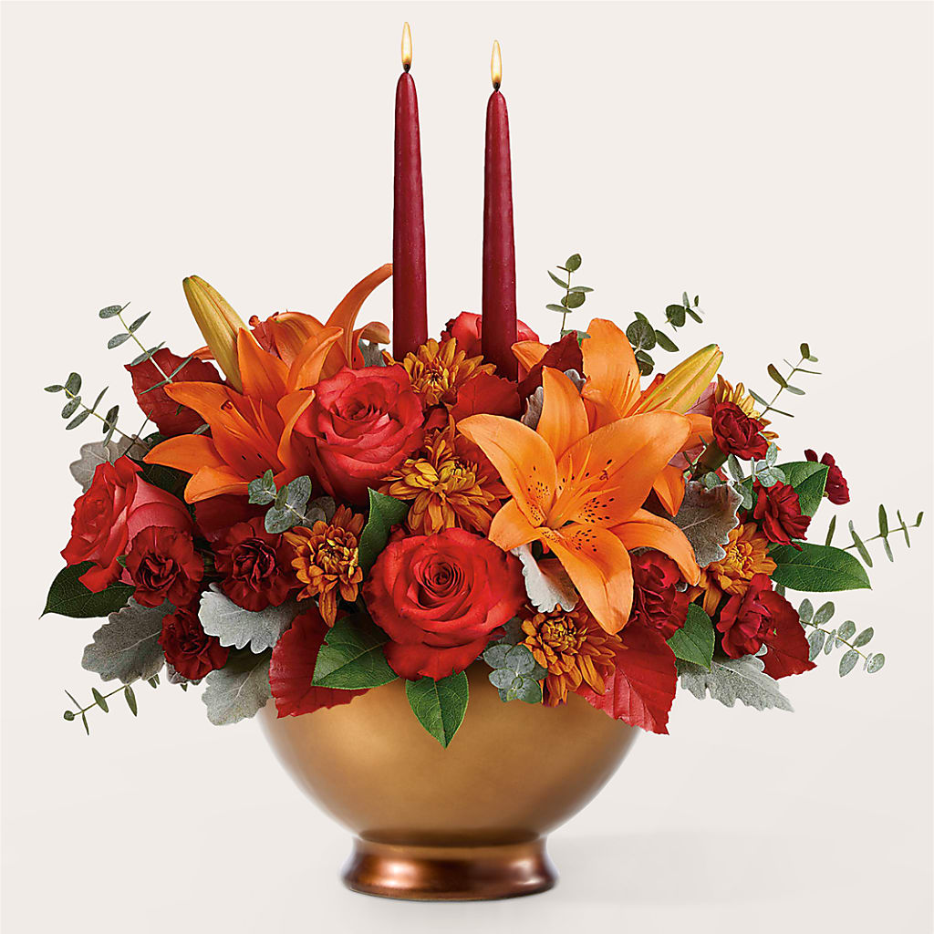 Fruits of Fall Centerpiece –  Naugatuck Florist, Naugatuck CT