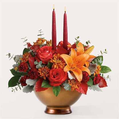 Fruits of Fall Centerpiece –  Naugatuck Florist, Naugatuck CT
