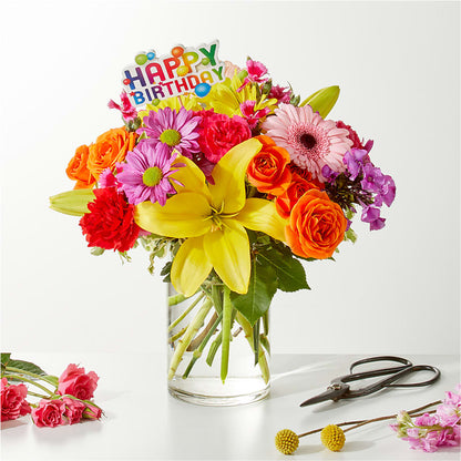 Cue the Confetti - A Florist Original –  Naugatuck Florist, Naugatuck CT