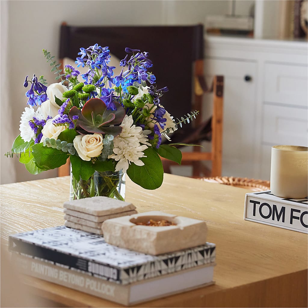 Cerulean Waves Bouquet –  Naugatuck Florist, Naugatuck CT