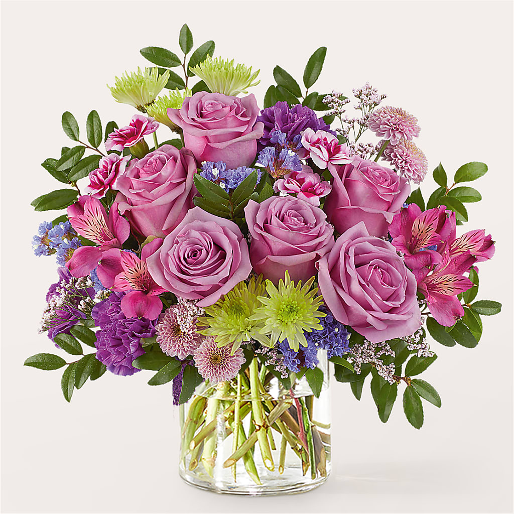 Glass Half Full Bouquet –  Naugatuck Florist, Naugatuck CT