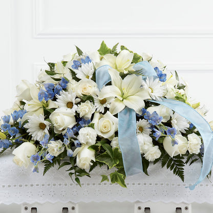 Tender Treasure Casket Spray –  Naugatuck Florist, Naugatuck CT