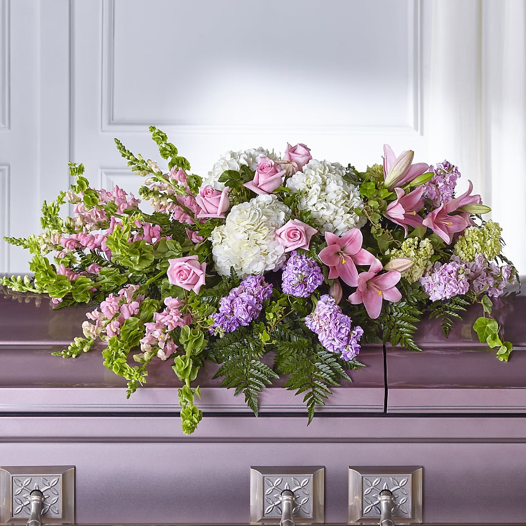 Life's Gratitude Casket Spray –  Naugatuck Florist, Naugatuck CT