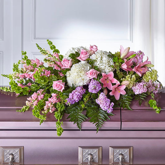 Life's Gratitude Casket Spray –  Naugatuck Florist, Naugatuck CT