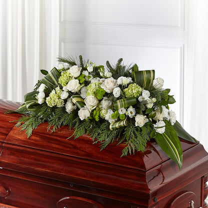 Hopeful Gesture Casket Spray –  Naugatuck Florist, Naugatuck CT