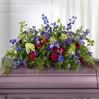 Always Treasured Casket Spray –  Naugatuck Florist, Naugatuck CT