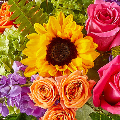 Vibrant Greetings Bouquet –  Naugatuck Florist, Naugatuck CT