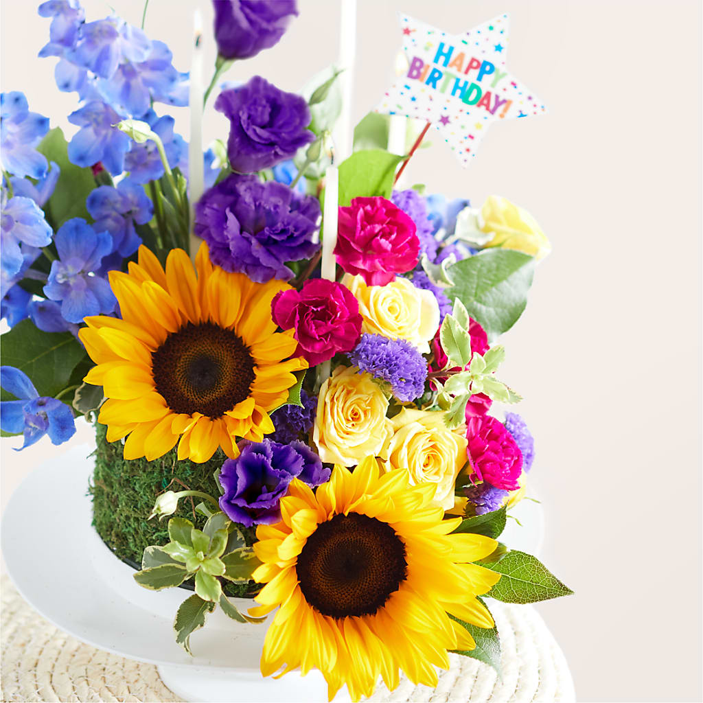 Star of the Day Floral Cake –  Naugatuck Florist, Naugatuck CT