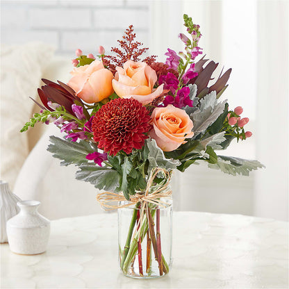 Moody Hues Bouquet –  Naugatuck Florist, Naugatuck CT