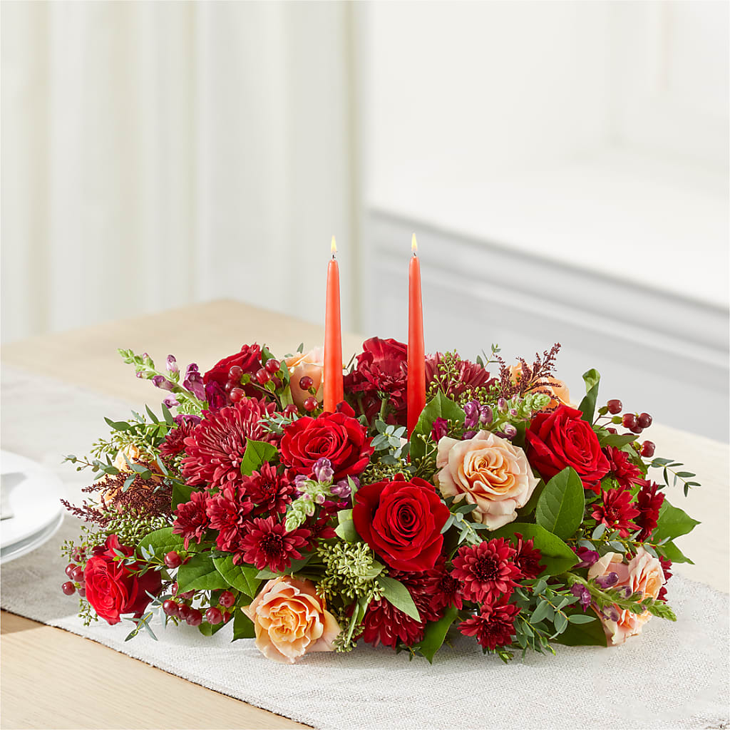 Most Thankful Centerpiece –  Naugatuck Florist, Naugatuck CT