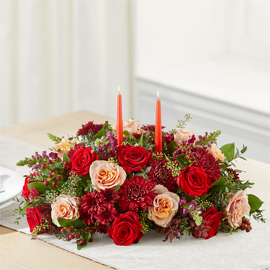 Most Thankful Centerpiece –  Naugatuck Florist, Naugatuck CT