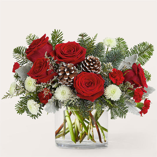 Yule Cheer Bouquet –  Naugatuck Florist, Naugatuck CT